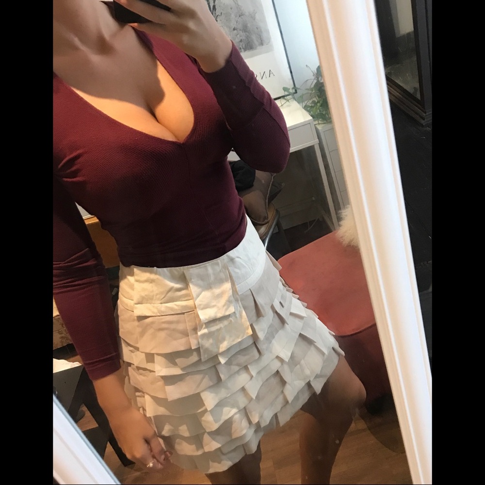 Gracia layered skirt